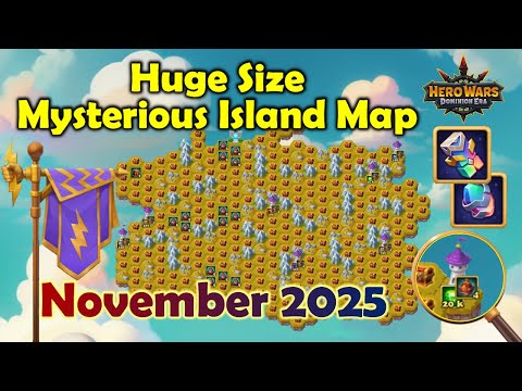 Mysterious Island Map - November 2025