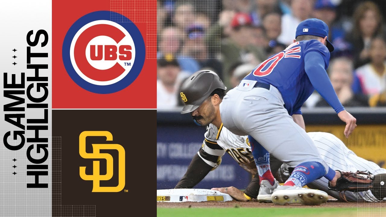 Cubs vs. Padres Game Highlights (6/3/23) | MLB Highlights