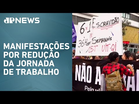 Feriado tem série de protestos contra escala 6x1