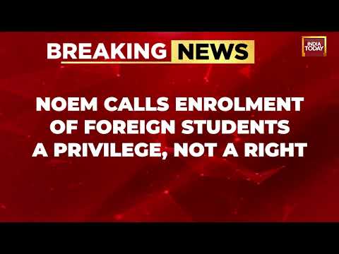 Trump Pauses Harvard University's Ability To Enroll International Students