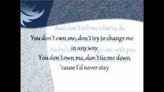 Lesley Gore - You Don't Own Me (lyrics)