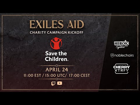 Exiles Aid Charity Campaign Stream
