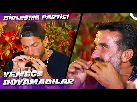 BİRLEŞME PARTİSİNDE ZİYAFET | Survivor All Star 2022 - Birleşme Partisi