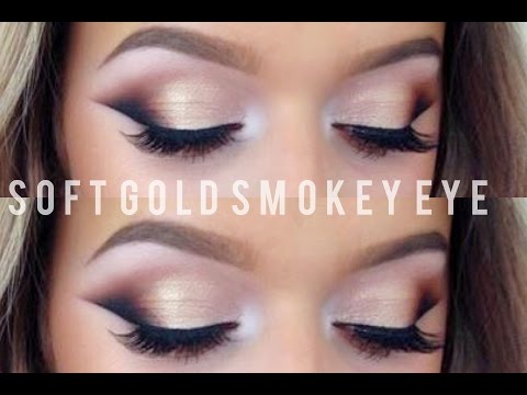 Soft Gold Smokey Eye! | Rachel Leary - UC-Um2u0Agv8Q-OhjO6FZk1g