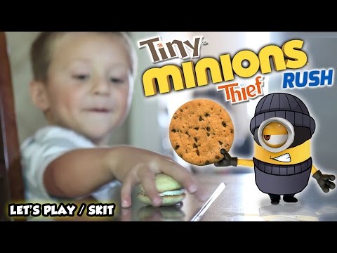 My MINION is a TINY THIEF!  (FGTEEV GAMEPLAY / SKIT w/ Despicable Me Minions Rush) - UCC-RHF_77zQdKcA75hr5oTQ