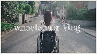 【Vlog】#1 紫陽花 【車椅子でおでかけ】