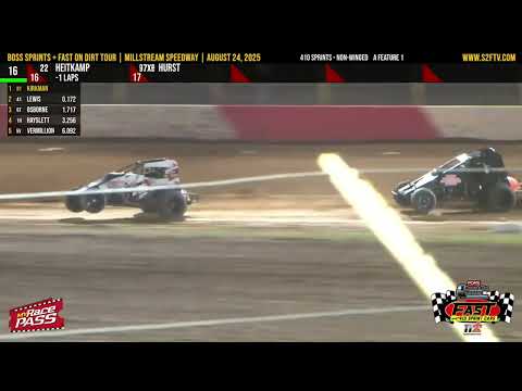 8.24 Buckeye Outlaw Sprint Series at Millstream Speedway | Highlights - dirt track racing video image