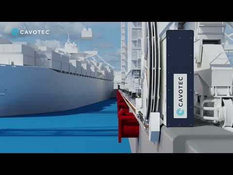 PowerAlign mobile shore power solution for container terminals