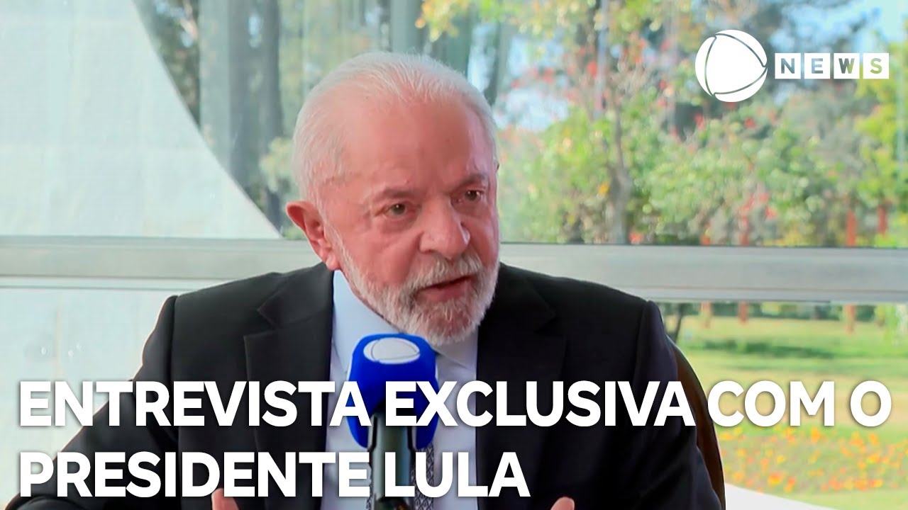 Entrevista exclusiva com o presidente Lula confira na íntegra