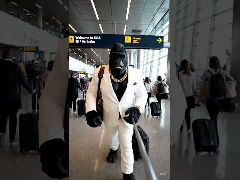 #gorille #humour #ia #short #usa