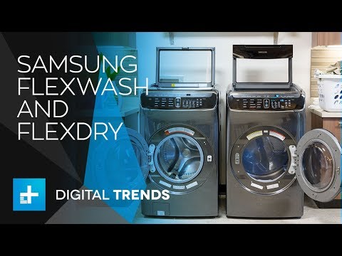 Samsung FlexWash and FlexDry Washer and Dryer - Hands On Review - UC8wXC0ZCfGt3HaVLy_fdTQw