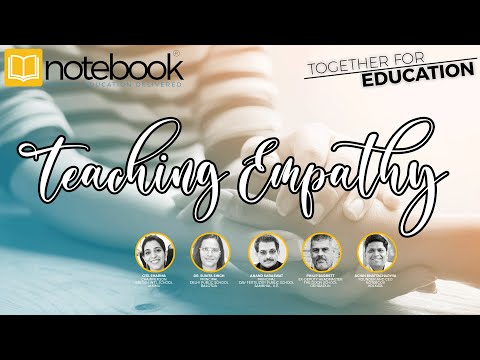 Notebook | Webinar | Together For Education | Ep 135 | Teaching Empathy