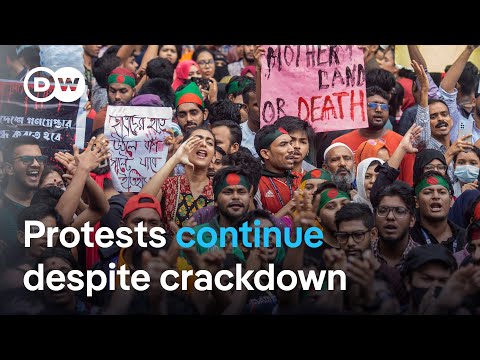 Student protesters in Bangladesh demand resignation of Prime Minister Hasina | DW News