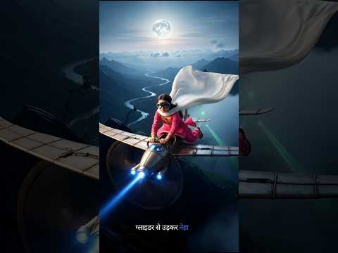 नेहा का आयरन ग्लाइडर 🚀 एक बहादुर लड़की vs एलियंस 👽 Story Ki Duniya #youtubeshort