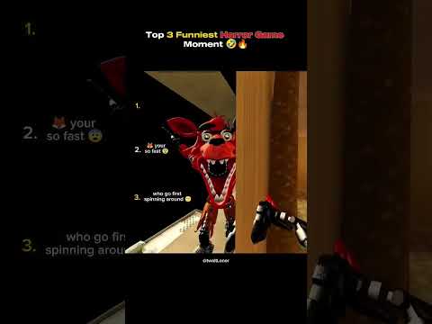 Top 3 Funniest Horror Game Moments (That Made Me Cry Laughing) #horrorgameplay  #youtubeshorts
