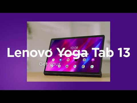 Lenovo Yoga Tab 13 - Stay in the zone. The ultimate at-home entertainment tablet