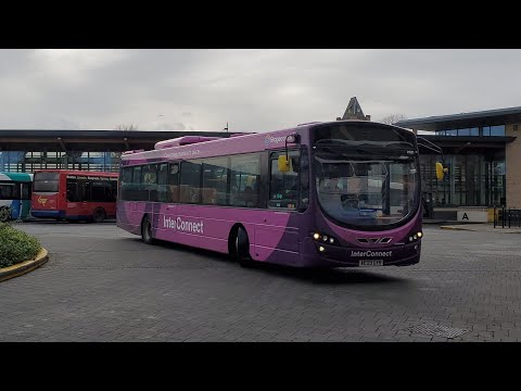 Buses at Grimsby Riverhead Exchange & Lincoln Central Bus Station (08/11/2023)