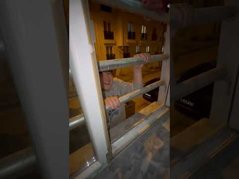 Man Drops From Second Story Window, Lands Unscathed