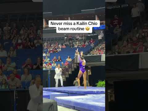 Kailin Chio makes beam look too easy 😤