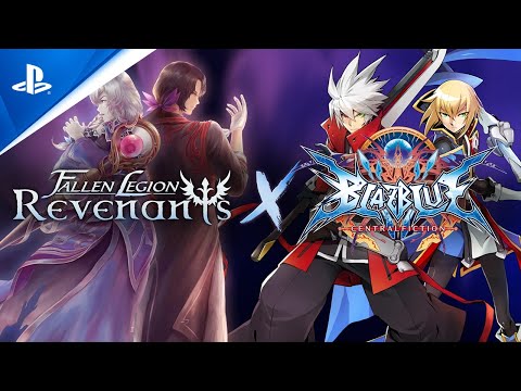 Fallen Legion Revenants - BlazBlue Crossover Costume Launch Trailer | PS4