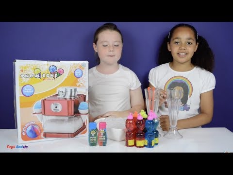 Candy Snow Cone Machine - DIY Extreme Sour Warheads Slushie | Toys AndMe - UC6sSkkemzPjmrzS0Y0V_2zw