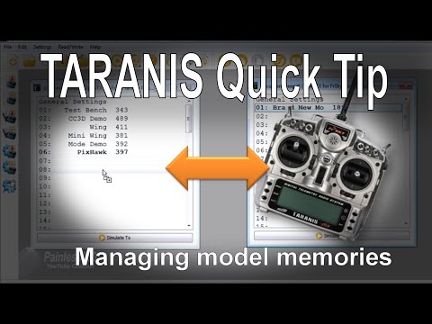 FrSky TARANIS Quick Tip - Managing Model Memories in EEPROM - UCp1vASX-fg959vRc1xowqpw