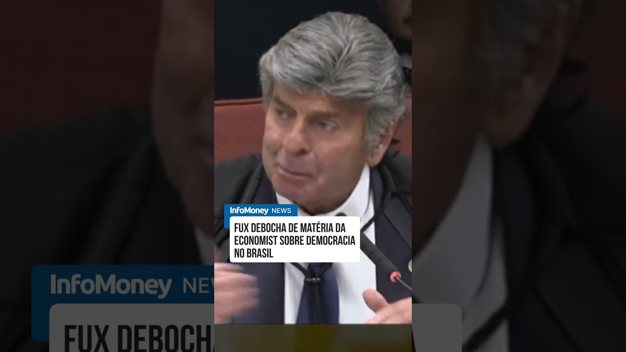 Fux debocha de matéria da Economist sobre democracia no Brasil | InfoMoney News