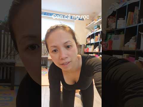 Tư thế con cá ngược hỗ trợ mở ngực