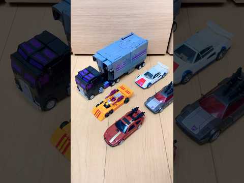 【戦え！超ロボット生命体トランスフォーマー】5体合体！メナゾールで遊んでみた#rasuba #フィギュア #transformers #トランスフォーマー #toys