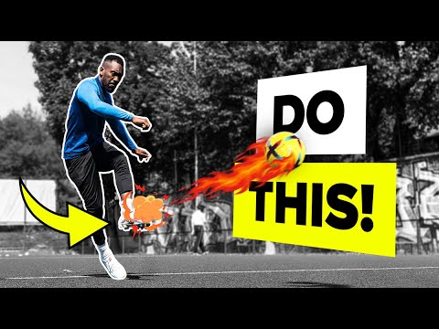 HOW TO SHOOT WITH POWER - football tutorial