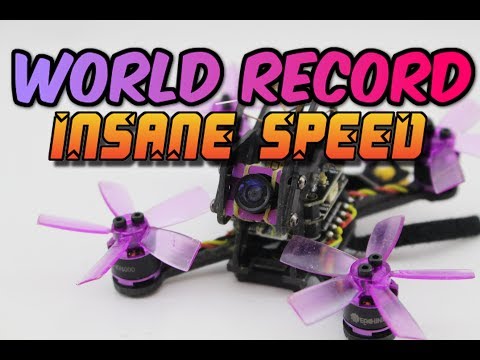 WORLD RECORD! WORLDS FASTEST MICRO DRONE $126- Eachine Lizard95 review - UC3ioIOr3tH6Yz8qzr418R-g