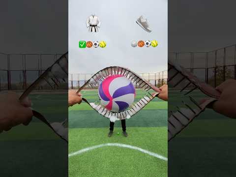 BELT AND SHOE COMPETITION IN ASMR CATCH THE BALLS, ITS SO AMAZING 😍🏐 #shorts #viralvideo #challenge