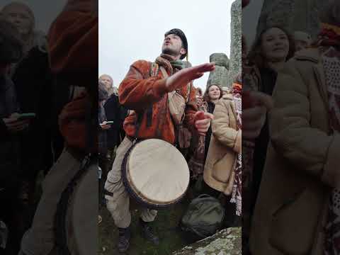 Winter solstice 2024 | Djembe Drum | Sunrise Celebrations At Stonehenge |solstice 2024