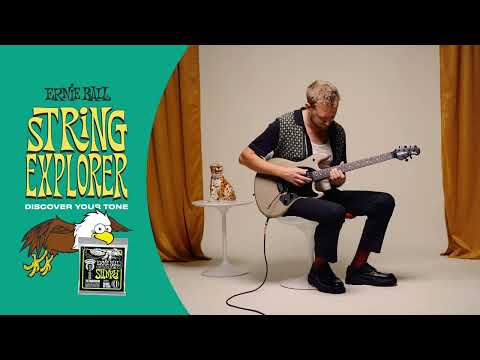 Ernie Ball String Explorer: Electric Slinky RPS Coated Titanium HH