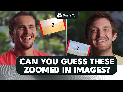 Tennis Stars Take On The 'Zoomed In' Challenge: Brazil Edition 🇧🇷 👀