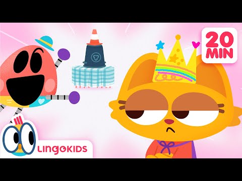 QUEEN ADVENTURE! 👑✨+ More Baby Bot Cartoons | Lingokids