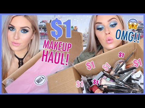$1 MAKEUP HAUL! ? ShopMissA Swatches & FIRST IMPRESSIONS! ??
