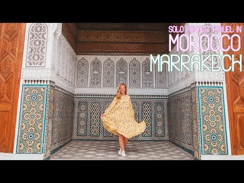 Solo Female Travel in Morocco – Marrakech's most beautiful hidden gem - Episode 8