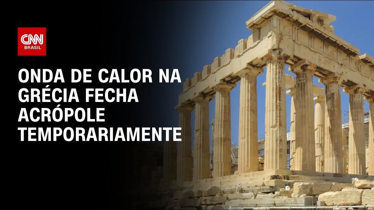 Famoso ponto turístico de Atenas fecha em meio ao calor intenso | CNN PRIME TIME