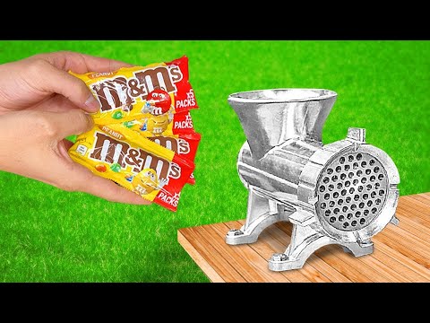 EXPERIMENT COLORFUL CANDY vs MEAT GRINDER #4