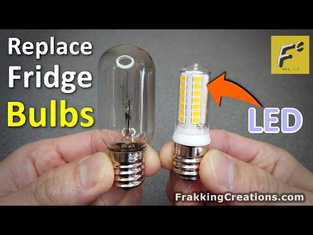 What Size is a Refrigerator Light Bulb?