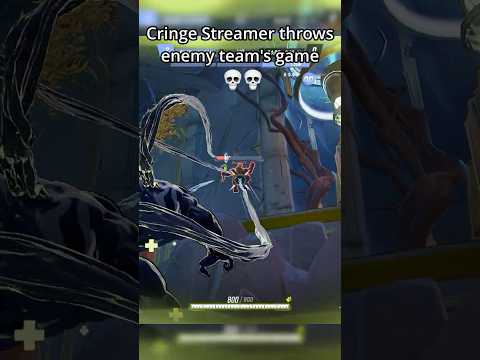 CRINGE Streamer Throws the Game… ON PURPOSE?! 😱💀 | Marvel Rivals