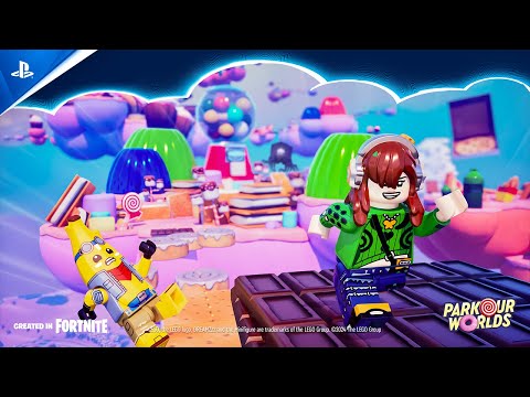 LEGO Island in Fortnite - LEGO Parkour Worlds | PS5 & PS4 Games