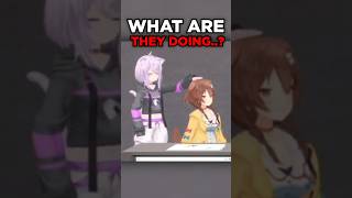 Korone Has A Moment With Okayu