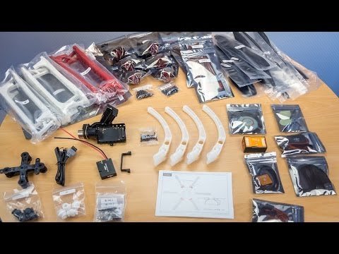 DJI F550 #01 - Promo Kit Unboxing - UCfV5mhM2jKIUGaz1HQqwx7A