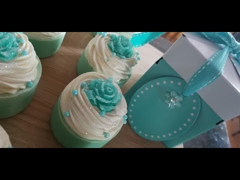 Making My Tiffany Inspired Gift Soapy Cupcakes!