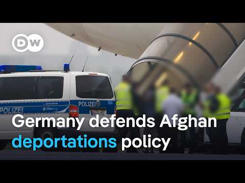 Germany seeks Taliban cooperation on Afghan deportations | DW News