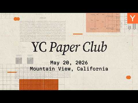 Inference, Diffusion, World Models, and More | YC Paper Club