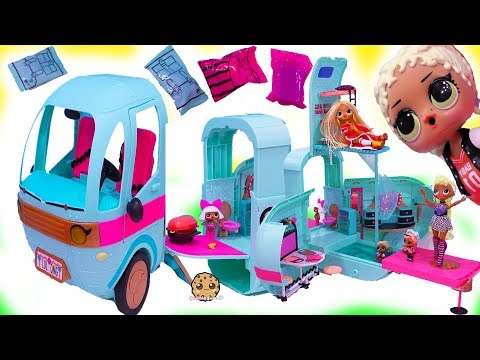 BIG OMG LOL Surprise Glamper Car House with Makeup Room + Blind Bags - UCelMeixAOTs2OQAAi9wU8-g