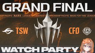 【#WatchPartyLCP】TSW vs CFO | LCP 2026 Split 3 Grand Final【ぶいすぽっ！/千燈ゆうひ